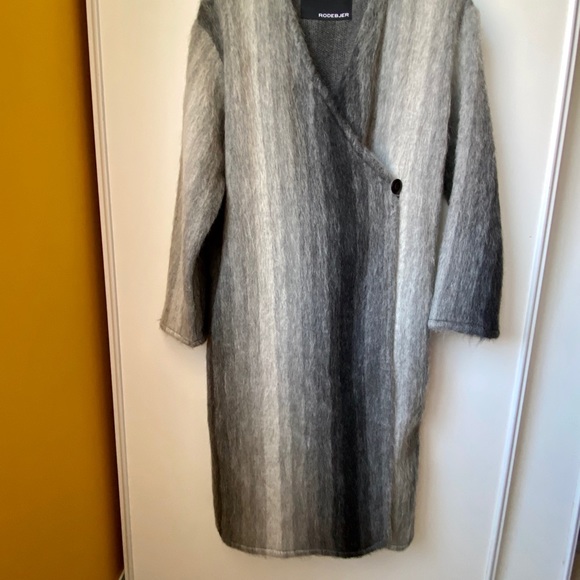 ❤️❤️RODEBJER wool- mohair Trench Coat❤️❤️ - Picture 3 of 13
